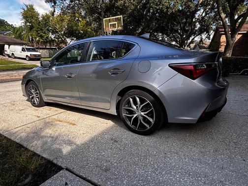 Silver 2019 Acura ILX Premium Package