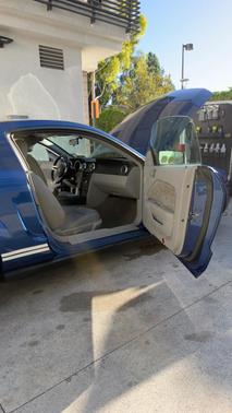 Blue 2009 Ford Mustang Base