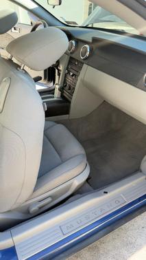 Blue 2009 Ford Mustang Base
