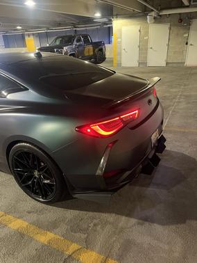 Green 2018 INFINITI Q60 3.0t Red Sport 400