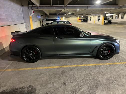 Green 2018 INFINITI Q60 3.0t Red Sport 400