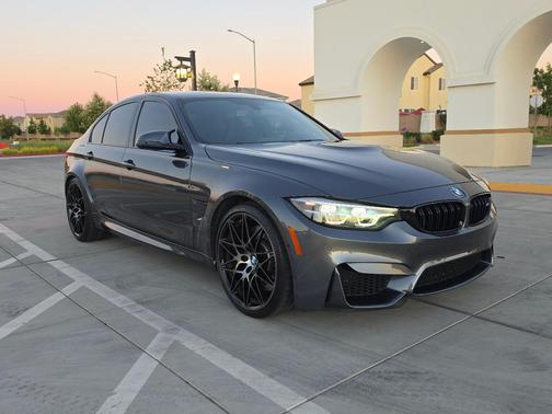 Gray 2018 BMW M3 Base