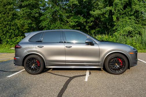 Gray 2017 Porsche Cayenne Cayenne GTS