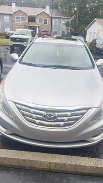 Silver 2011 Hyundai SONATA SE