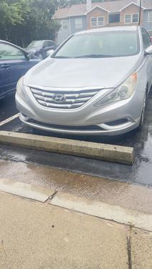 Silver 2011 Hyundai SONATA SE