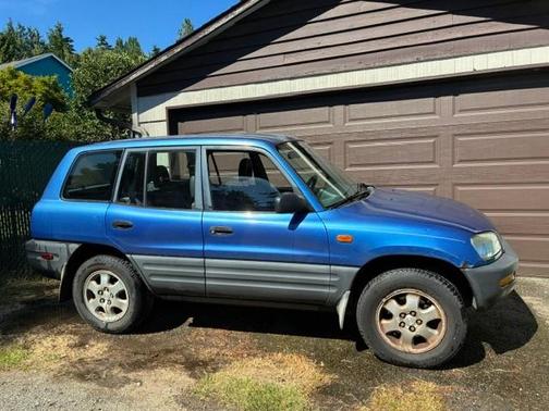 Blue 1996 Toyota RAV4 4WD