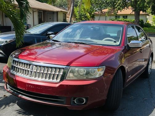 Red 2007 Lincoln MKZ Base