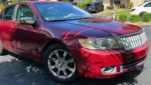 Red 2007 Lincoln MKZ Base