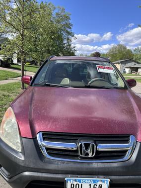 Red 2004 Honda CR-V EX
