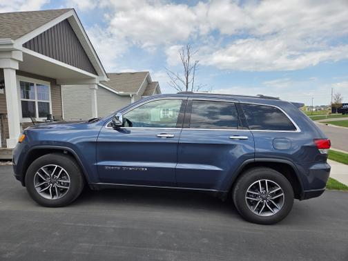 Blue 2020 Jeep Grand Cherokee Limited