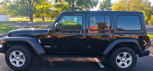 Black 2021 Jeep Wrangler Unlimited Sport S