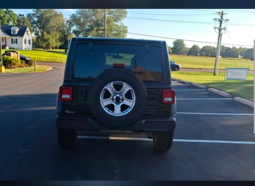 Black 2021 Jeep Wrangler Unlimited Sport S