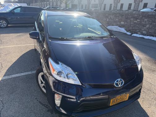 Blue 2015 Toyota Prius Two