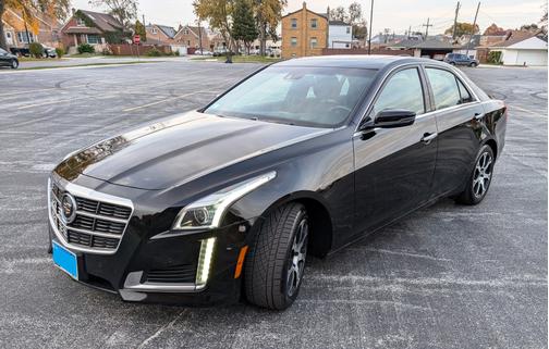 Black 2014 Cadillac CTS 3.6L Premium