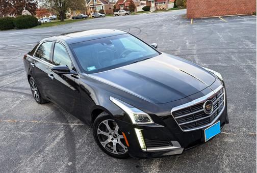 Black 2014 Cadillac CTS 3.6L Premium