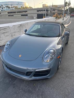 Gray 2018 Porsche 911 911 Carrera 4S Cabriolet