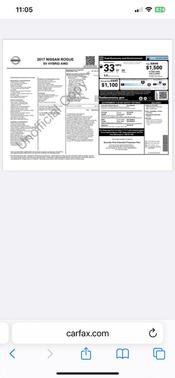 2017 Nissan Rogue Hybrid SV