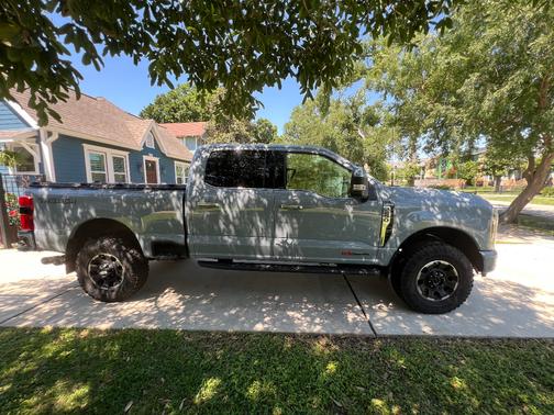 Blue 2025 Ford F-250 Platinum