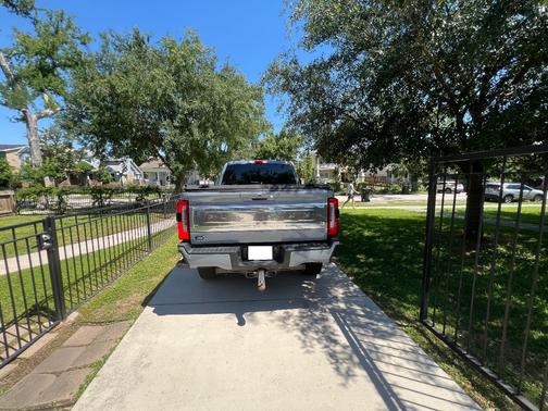 Blue 2025 Ford F-250 Platinum