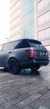 Black 2019 Land Rover Range Rover 5.0L V8 Supercharged