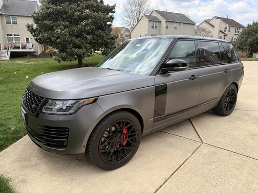 Black 2019 Land Rover Range Rover 5.0L V8 Supercharged