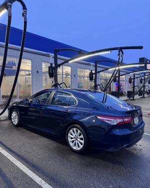 Blue 2019 Toyota Camry LE