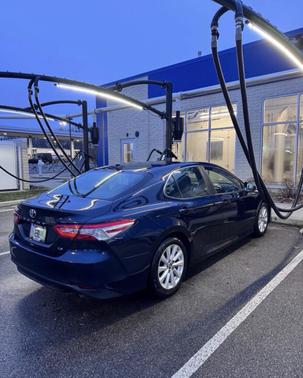 Blue 2019 Toyota Camry LE