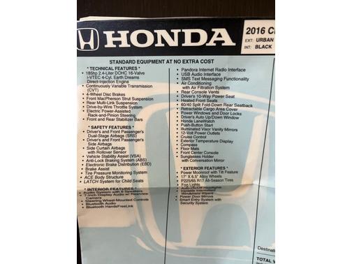 2016 Honda CR-V EX
