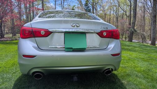 Silver 2015 INFINITI Q50 Sport