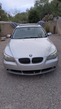 Silver 2007 BMW 525 i