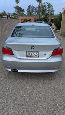 Silver 2007 BMW 525 i