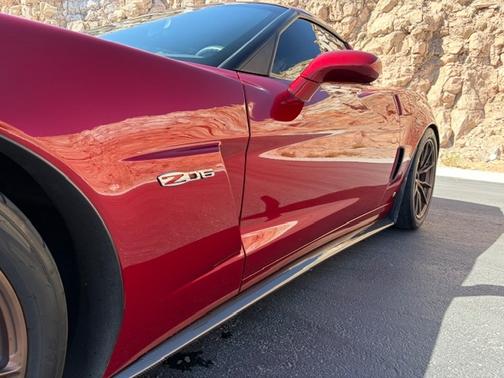 Red 2008 Chevrolet Corvette Z06