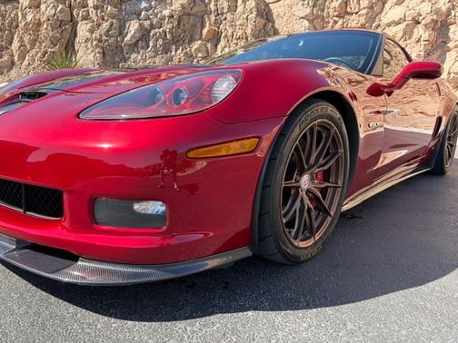 Red 2008 Chevrolet Corvette Z06