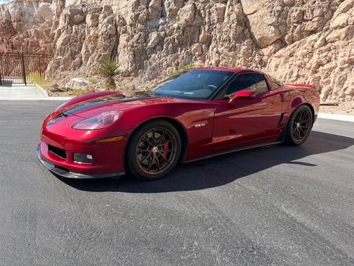 Red 2008 Chevrolet Corvette Z06