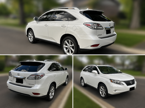White 2010 Lexus RX 350 Base