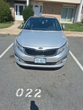 Gray 2014 Kia Optima EX