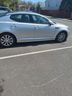 Gray 2014 Kia Optima EX