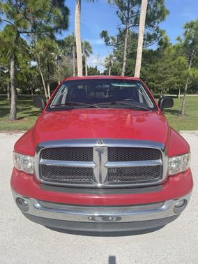 Red 2003 Dodge Ram 1500 ST Quad Cab