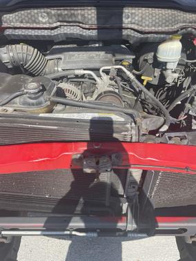 Red 2003 Dodge Ram 1500 ST Quad Cab