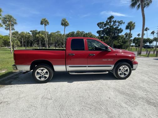 Red 2003 Dodge Ram 1500 ST Quad Cab