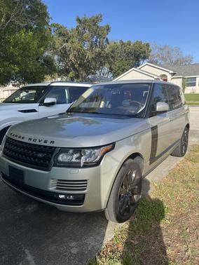 Gold 2013 Land Rover Range Rover Supercharged