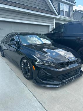 Black 2022 Kia K5 GT-Line