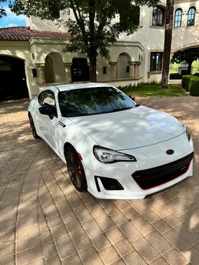 White 2020 Subaru BRZ tS