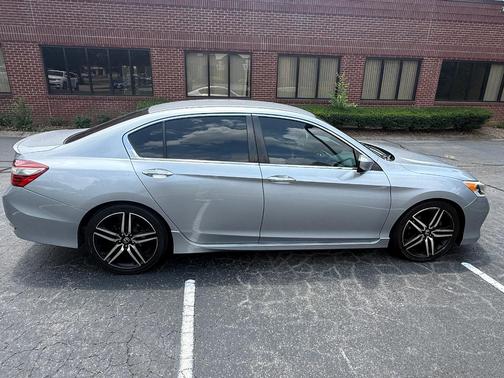 Silver 2017 Honda Accord Sport