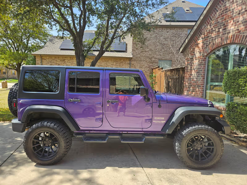 Purple 2018 Jeep Wrangler JK Unlimited Sport