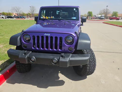 Purple 2018 Jeep Wrangler JK Unlimited Sport