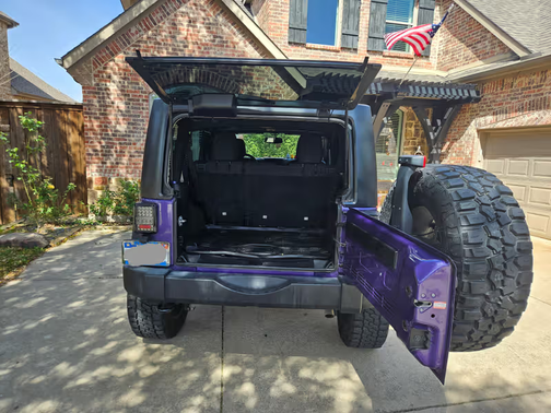 Purple 2018 Jeep Wrangler JK Unlimited Sport