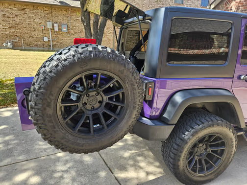 Purple 2018 Jeep Wrangler JK Unlimited Sport