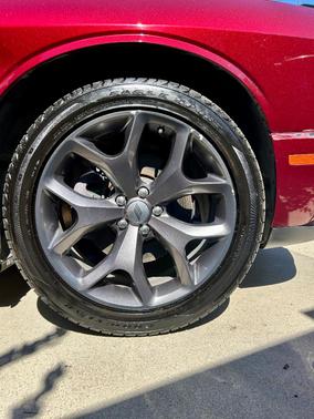 Red 2018 Dodge Challenger SXT