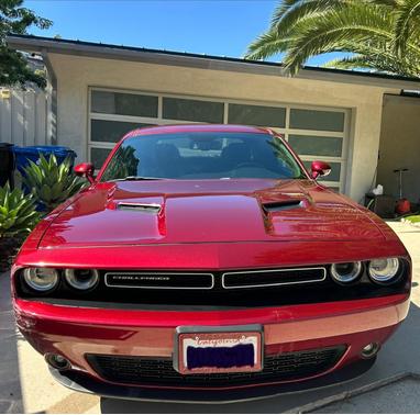 Red 2018 Dodge Challenger SXT